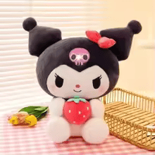 Hello Kitty Plush (Black)